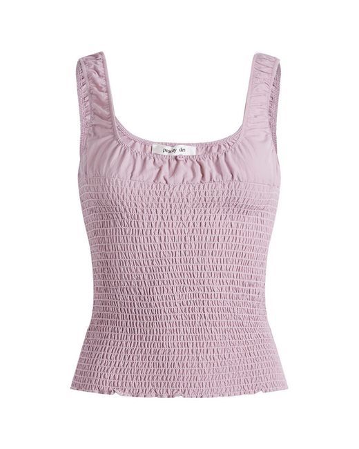 Peachy Den Purple Deba Cami Top