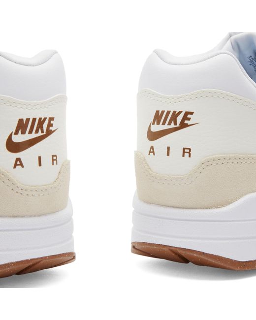 Nike White Air Max 1 Sc Sneakers