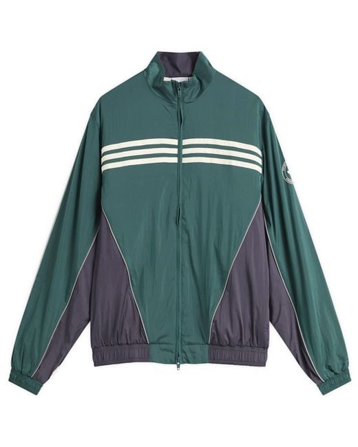 Adidas Green Sporty & Rich Windbreaker