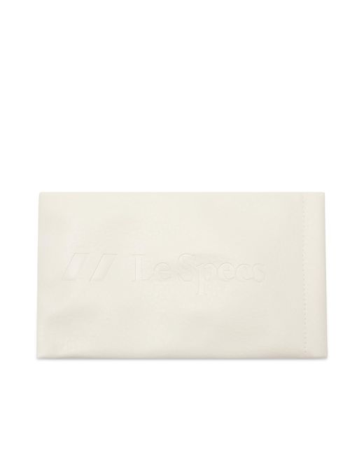 Le Specs White Mythic Light Optical Glasses