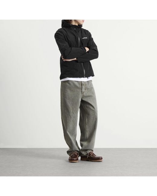 Postalco Black Discovery Shell Hooded Jacket for men