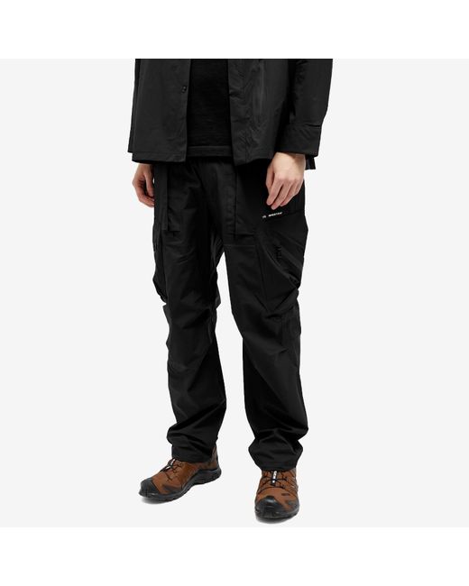 F/CE Black Tech Waterproof Pants for men