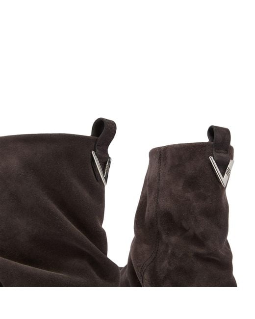 The Attico Black Mini Robin Boot