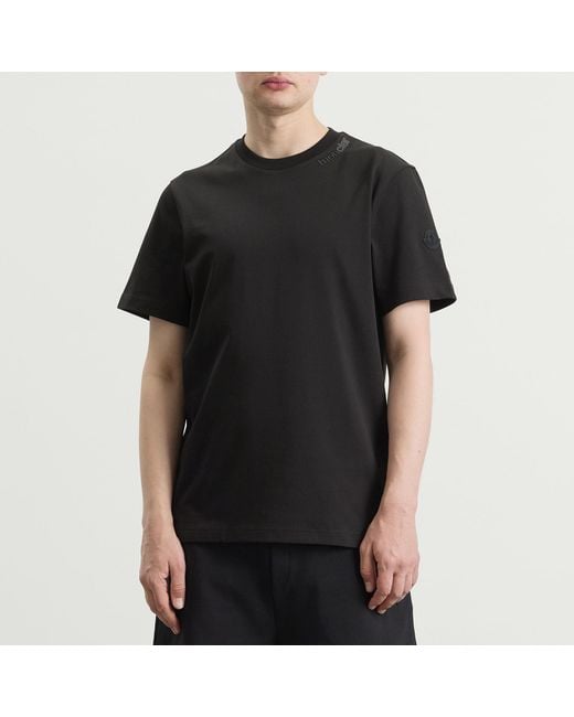 Moncler Black Logo T-Shirt for men