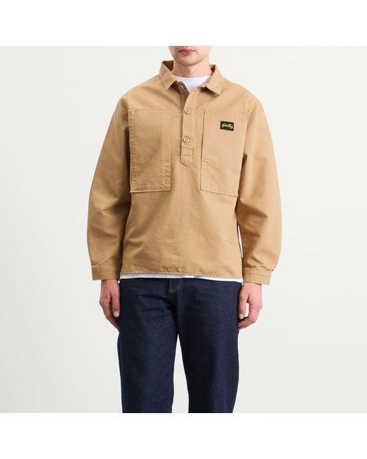 Stan Ray Natural Painters Pop Over Shirt for men