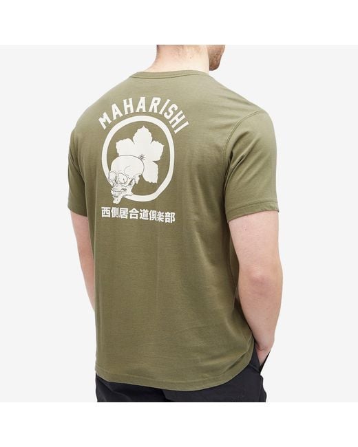 Maharishi Green Kamon T-Shirt for men