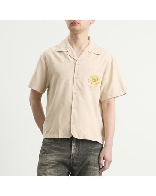Honor The Gift Natural Brushed Camp Shirt for men