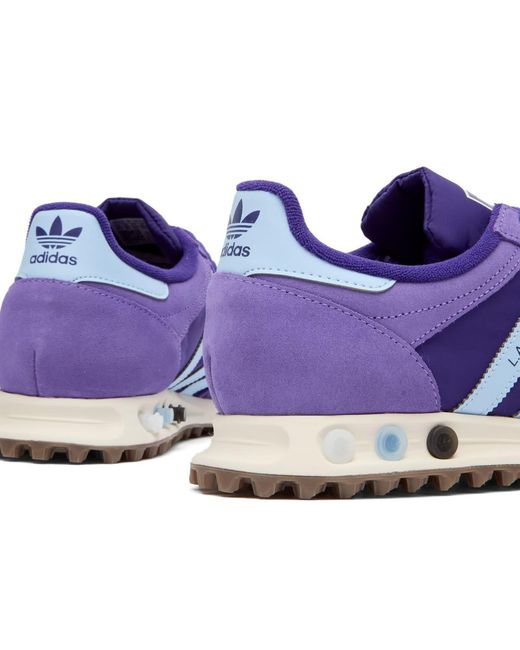 Adidas Purple La Trainer Og Sneaker for men
