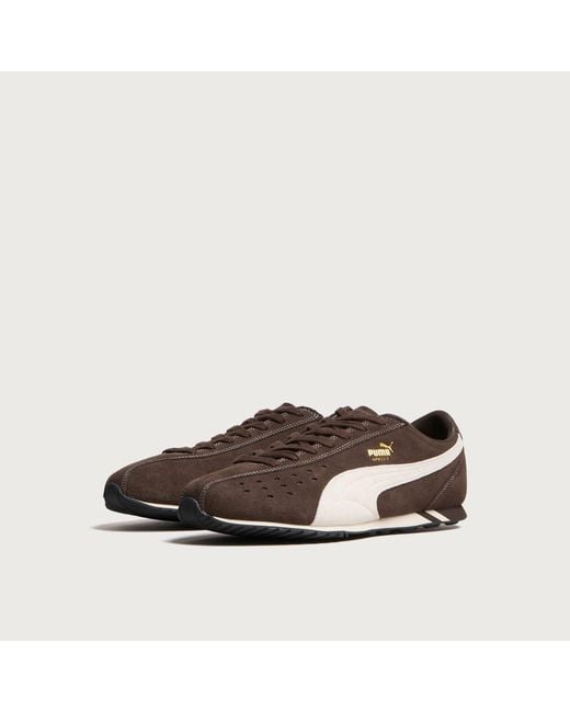 PUMA Brown Sprint Suede Sneaker