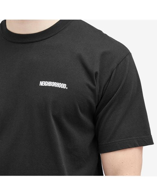 Neighborhood Black Ss-2 T-Shirt for men