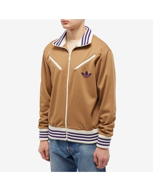 adidas Adicolor 70s New Montreal 22 Jacket in Brown for Men | Lyst
