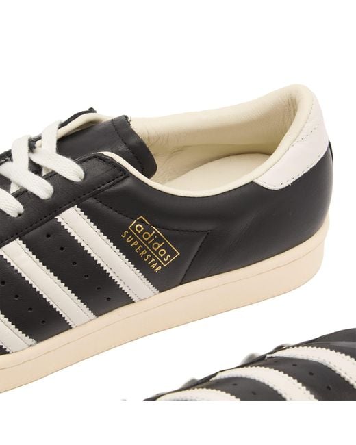 Adidas Black Superstar Vintage