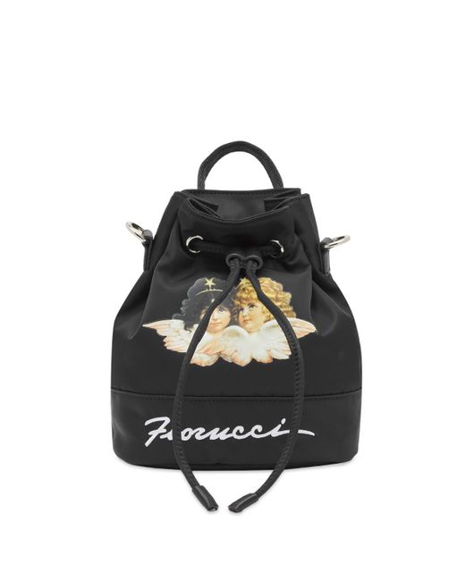 Fiorucci Black Squiggle Angel Pouch Bag