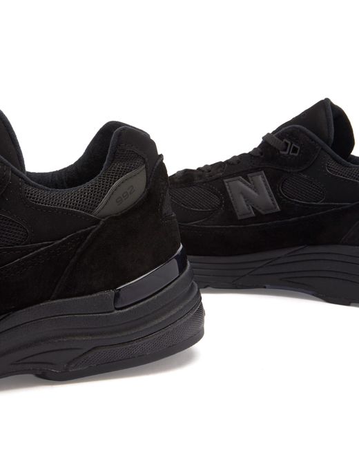 New Balance U992Tb Sneaker in Black | Lyst