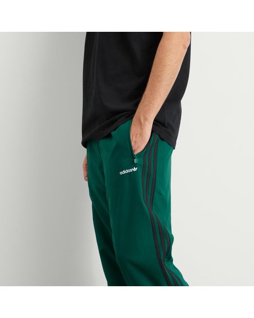 Adidas Green Brushed Woven Track Pant for men
