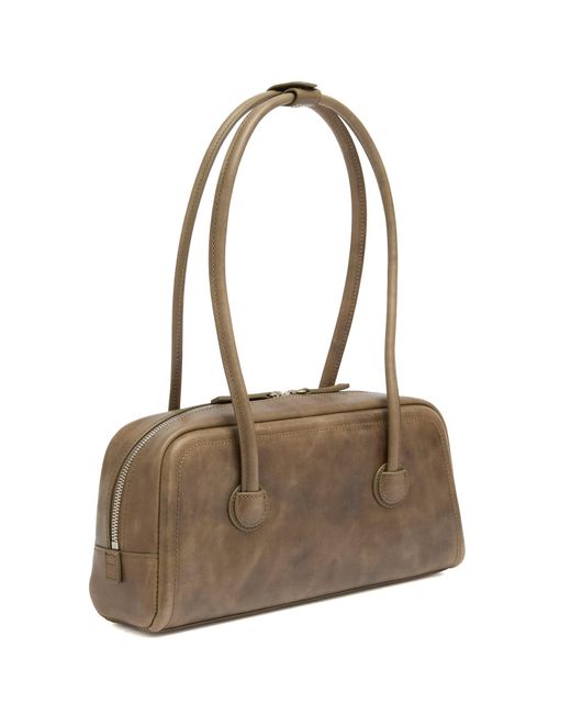 MARGE SHERWOOD Brown Soft Boston Ew Bag