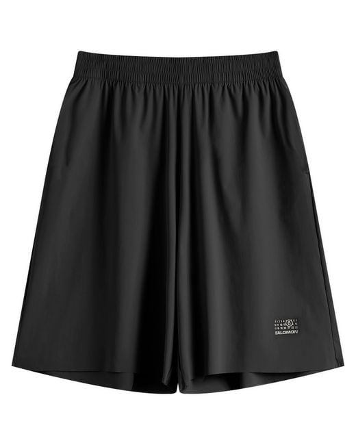 Maison Margiela Black Mm6 X Salomon Shorts for men