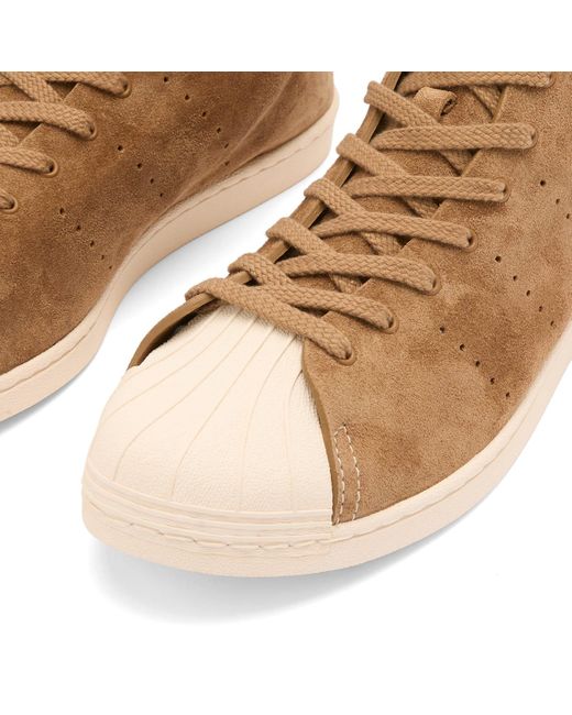 Adidas Brown X Wales Bonner Superstar Hi