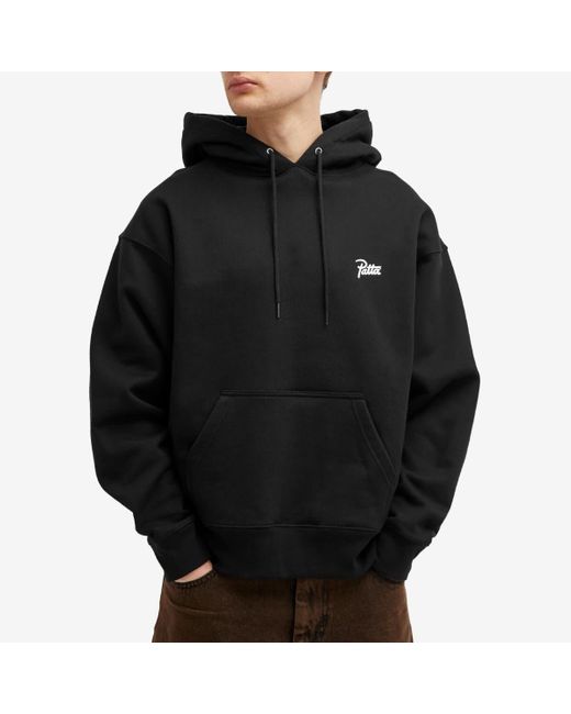 PATTA Black Some Like It Hot Hoodie for men