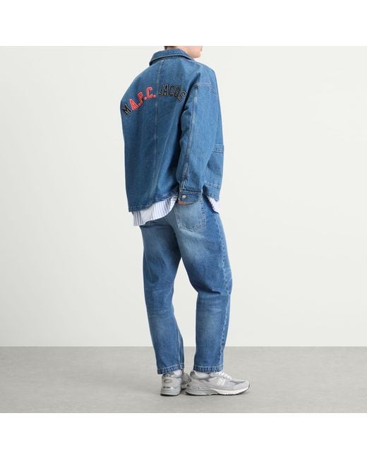 A.P.C. Blue X Marc Jacobs The Denim Jacket for men