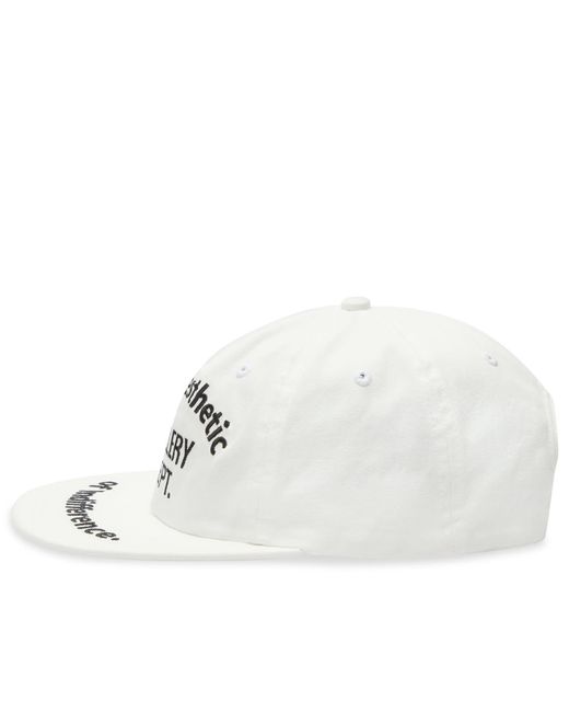 GALLERY DEPT. White Indifference Cap for men