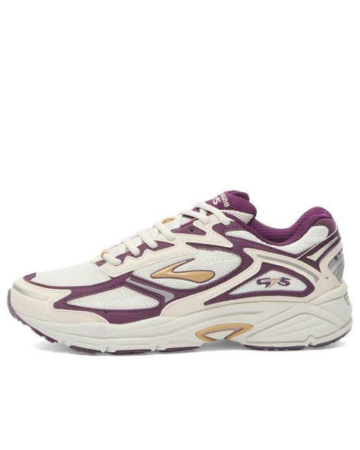 Brooks White Adrenaline Gts 4 Sneaker for men