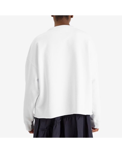 YMC White Studio Sweatshirt