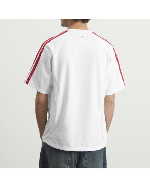 Adidas White X Arte Jersey Top for men