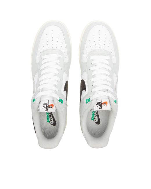 Nike White Air Force 1 '07 Lv8 Rmx Sneakers for men