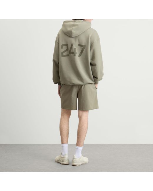 REPRESENT 247 Green Oversized Hoodie for men