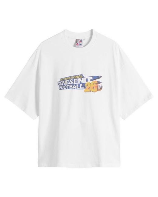 Bene Culture White End X International T-Shirt