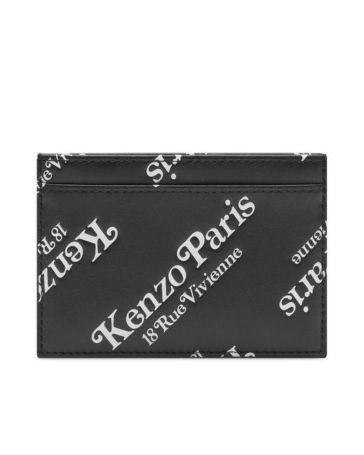 KENZO Black X Verdy Paris Card Holder for men