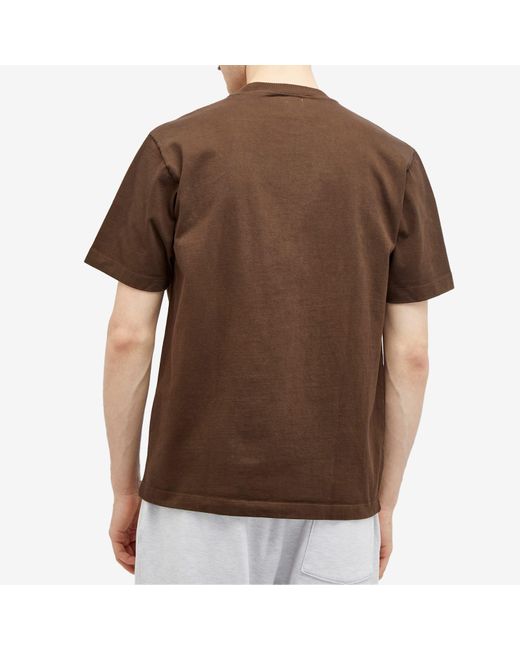 Lady White Co. Brown Lady Co. Heavyweight Rugby T-Shirt for men