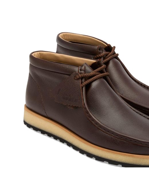 Clarks Brown Wallabee Scout for men