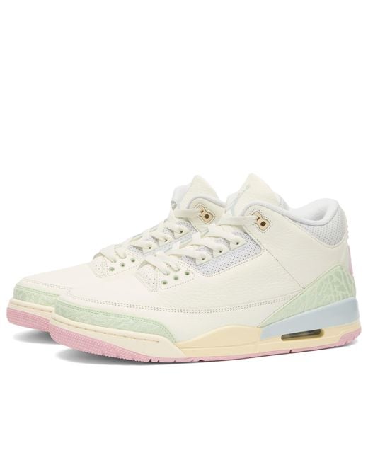 Nike White 3 Retro Og Sneaker for men