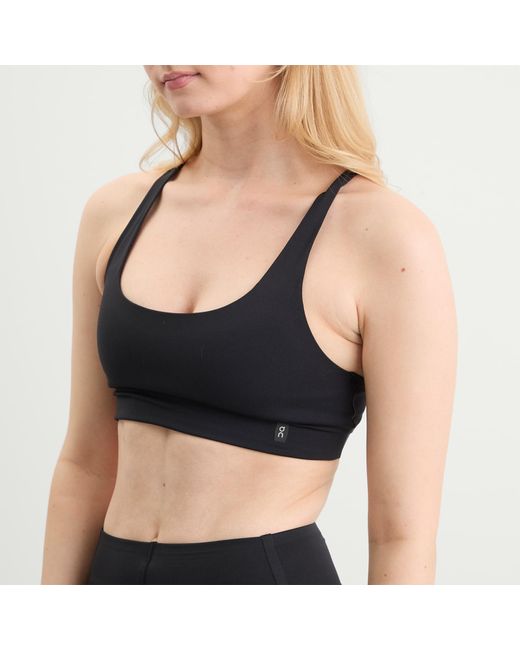 On Shoes Black Studio Bra Top