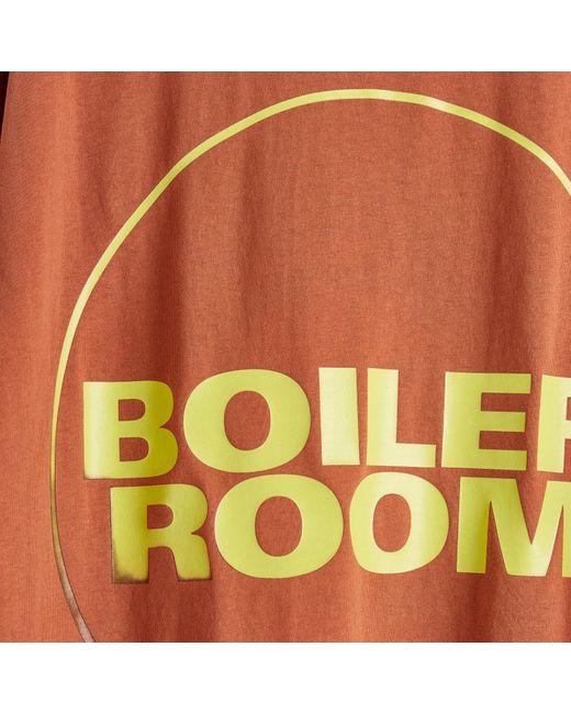 BOILER ROOM Brown Core T-Shirt for men