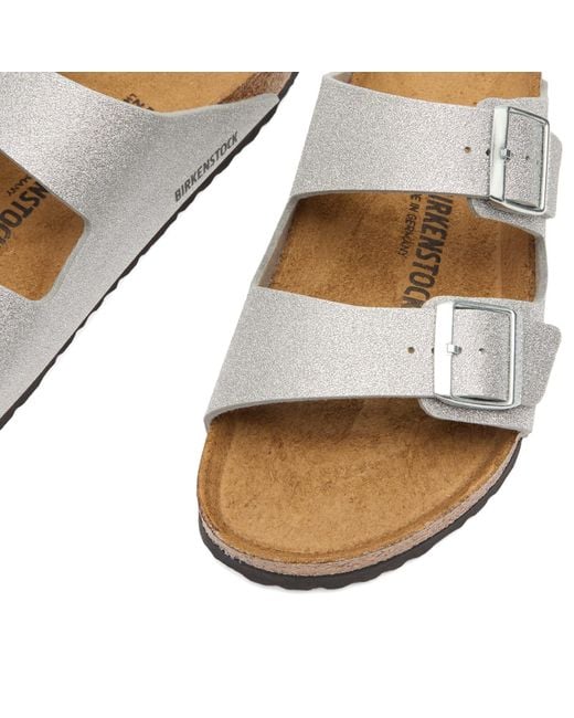 Birkenstock Arizona Sparkle Silver - Narrow Fit main image 1