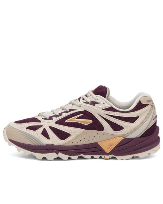 Brooks Pink Cascadia 1 Sneaker for men