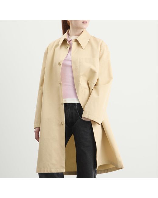 Jil Sander Natural Mac Jacket