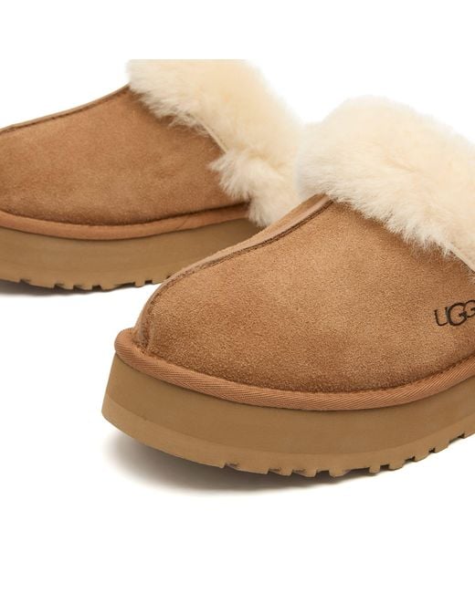Ugg Brown Disquette Slipper