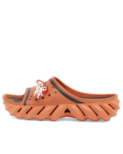 Crocs™ X Nba Echo Slide in Brown for Men | Lyst