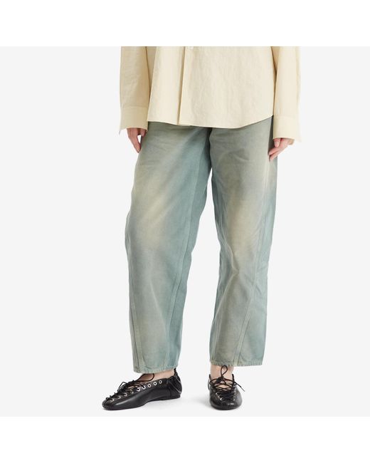 新品 AURALEE ORGANIC COTTON DUCK PANTS 3 Auralee Organic Cotton Duck Pants Ash Green