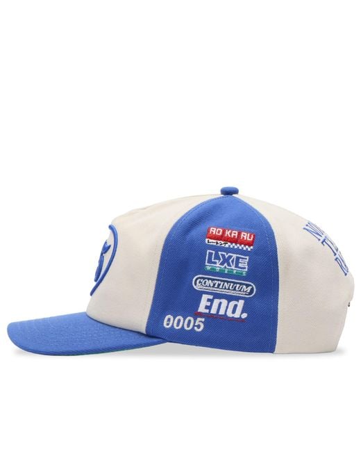 Local Space Blue End. X North Team Racing Cap