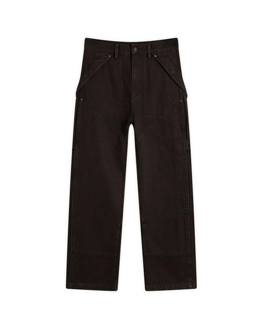 Roa Black X Wrangler Orte Denim Cargo for men