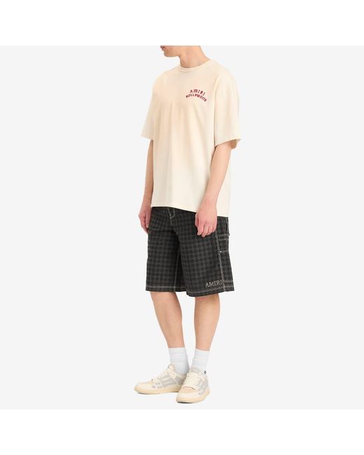 Amiri Gray Ma Quad Work Short for men