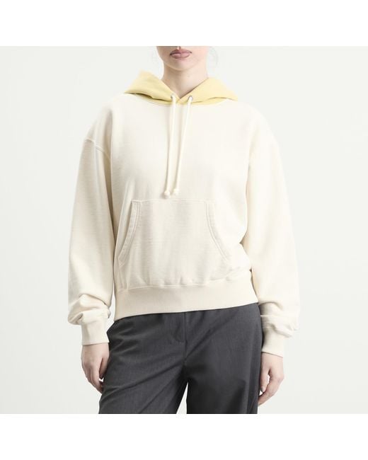 Auralee White Bd Sweat Parka