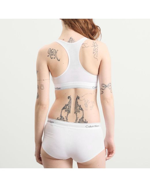 Calvin Klein White Icon Boy Short