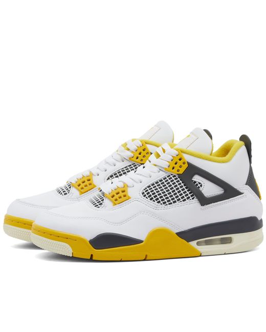 Nike Yellow 4 Retro W Sneakers
