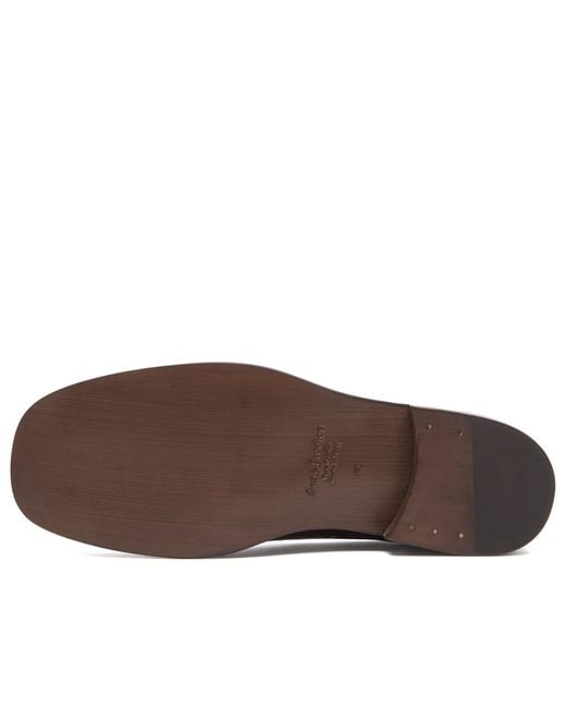 Acne Brown Bassel Loafers